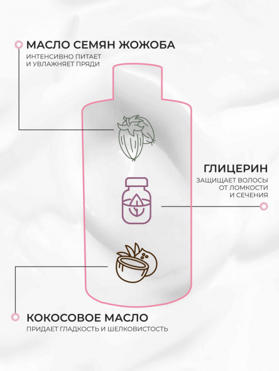 OLJE Кондиционер  глубокое увлажнение для любого типа волос, 450 мл в Нижнем Новгороде