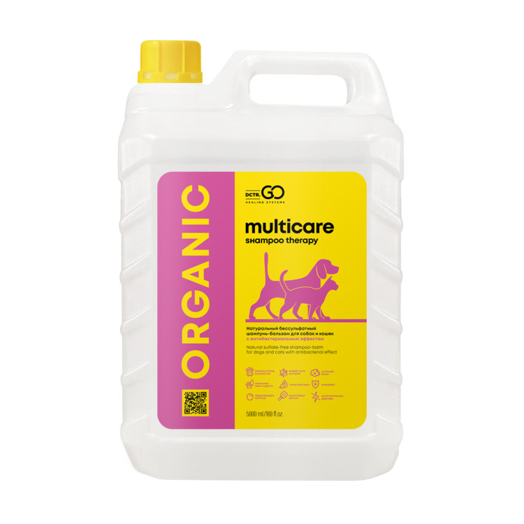 Dctr.Go Шампунь-бальзам для животных  Sнampoo Therapy "Мультиуход" 5000 мл в Нижнем Новгороде