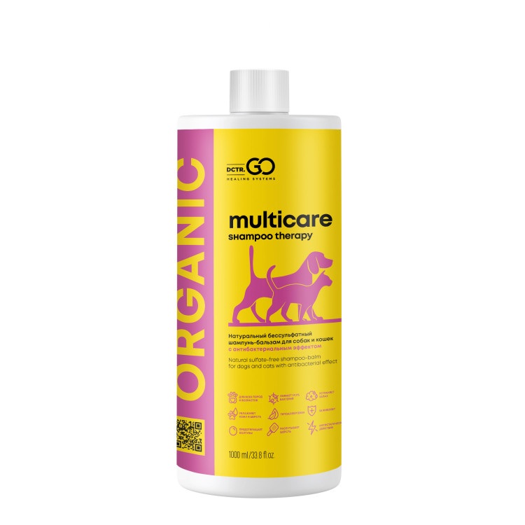 Dctr.Go Шампунь-бальзам для животных Sнampoo Therapy "Мультиуход" 1000 ml в Нижнем Новгороде