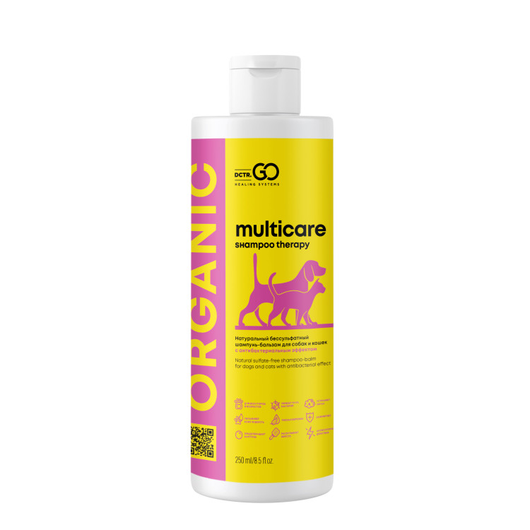 Dctr.Go Шампунь-бальзам для животных  Sнampoo Therapy "Мультиуход" 250 ml в Нижнем Новгороде