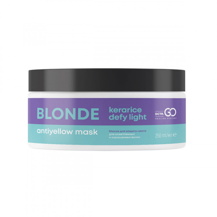 Блонд маска для защиты цвета Kerarice Defy Lidht Dctr.Go 250мл в Нижнем Новгороде
